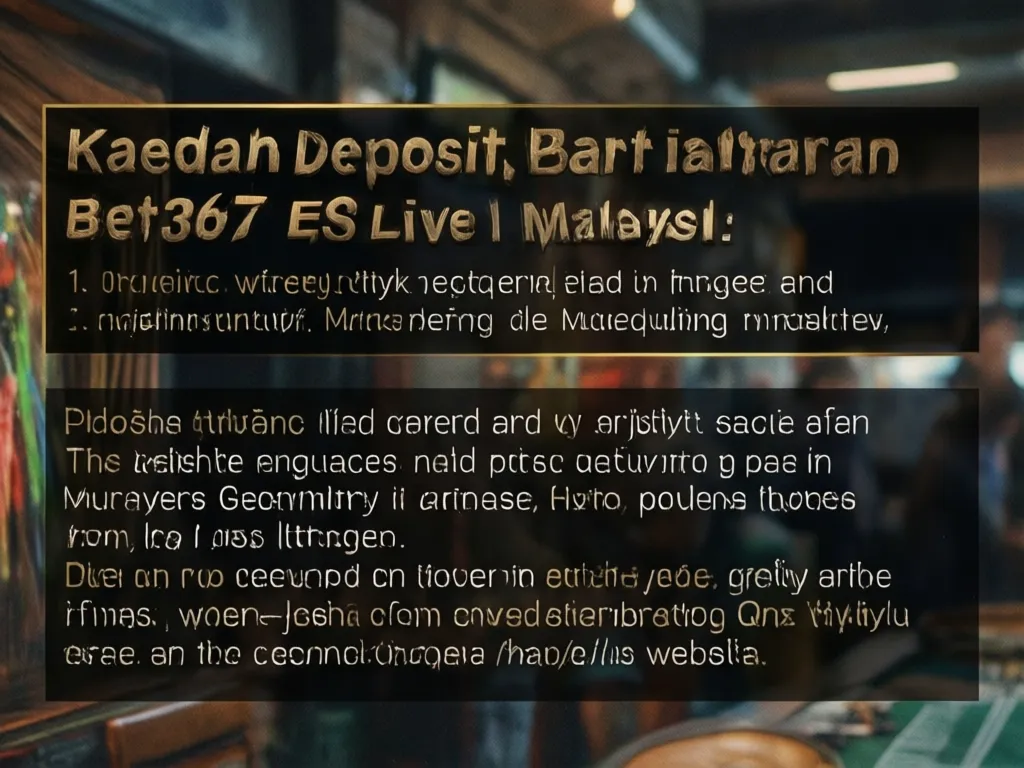 Bayaran Bet365 ES Live